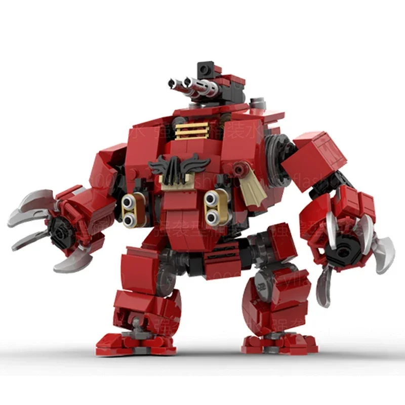 Populaire games Moc Model Bouwstenen Hamer Battle Mech Collection Technologie Modulaire blokken Cadeau Kerstspeelgoed DIY-sets