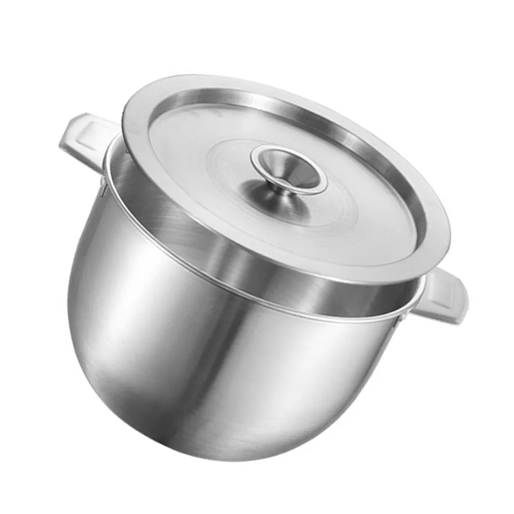 

1Set Stainless Steel Oil Basin Unique Design Multi-Function Oil Container for Kitchen Household Storage Dishwasher Safe Large