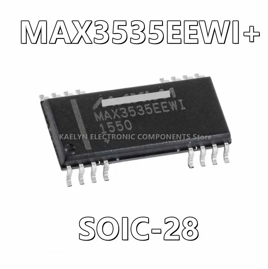 5Pcs/lot MAX3535EEWI MAX3535 1/1 Transceiver Full RS422, RS485 28-SOIC