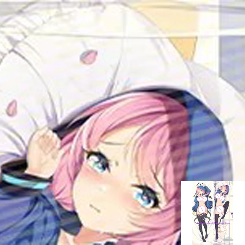 

Dakimakura Anime Blue Double-sided Pillow Cover Print Life-size body pillows cover Adult pillowcase 2024