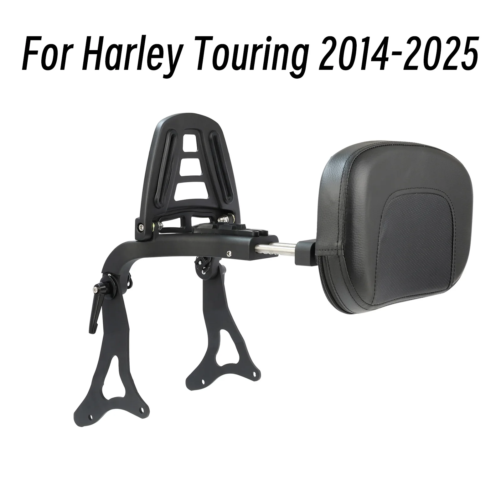 

Multi Purpose Sissy Bar Motorcycle Rear Backrest For Harley Touring Road King Road Glide Street Glide Electra Glide 2014-2025