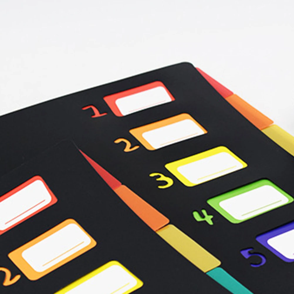 

A4 Size Plastic File Folder Snap Closure for Document Storage ganizing Office School Use Rainbow Color Accordion Folder Save