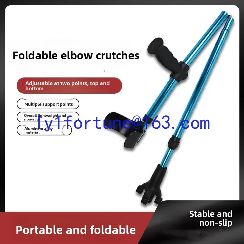 

crutches arm light fracture walker telescopic non-slip armpit convenient folding double crutches