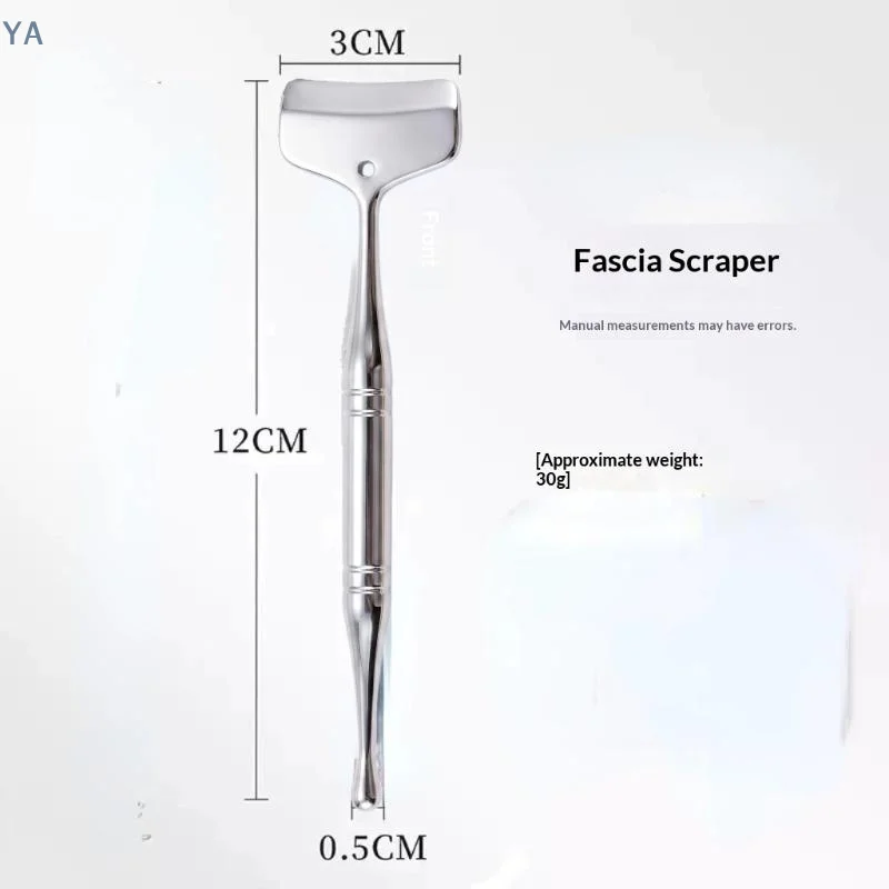 1PCS Double-headed Acupuncture Pen Facial Reflexology Tools Stainless Steel Trigger Point Massager Tool Deep Tissue Massage Tool