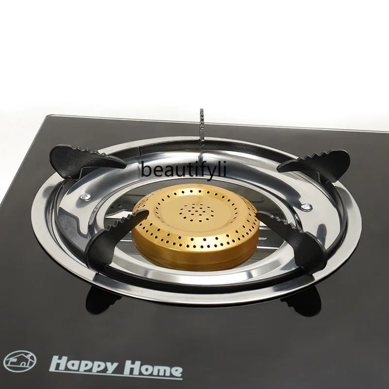 Fornello a gas da tavolo a tre occhi, fornello a gas