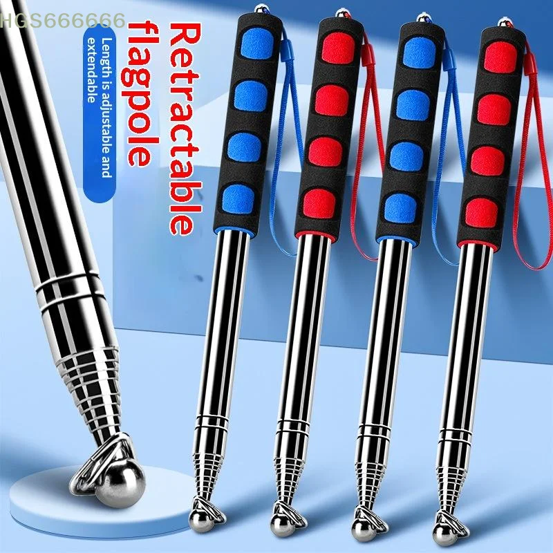 

Telescopic Rod Detection Hammer 115cm Thickened Telescopic Rod Hollowing Detection Hammer For House Decoration Inspection