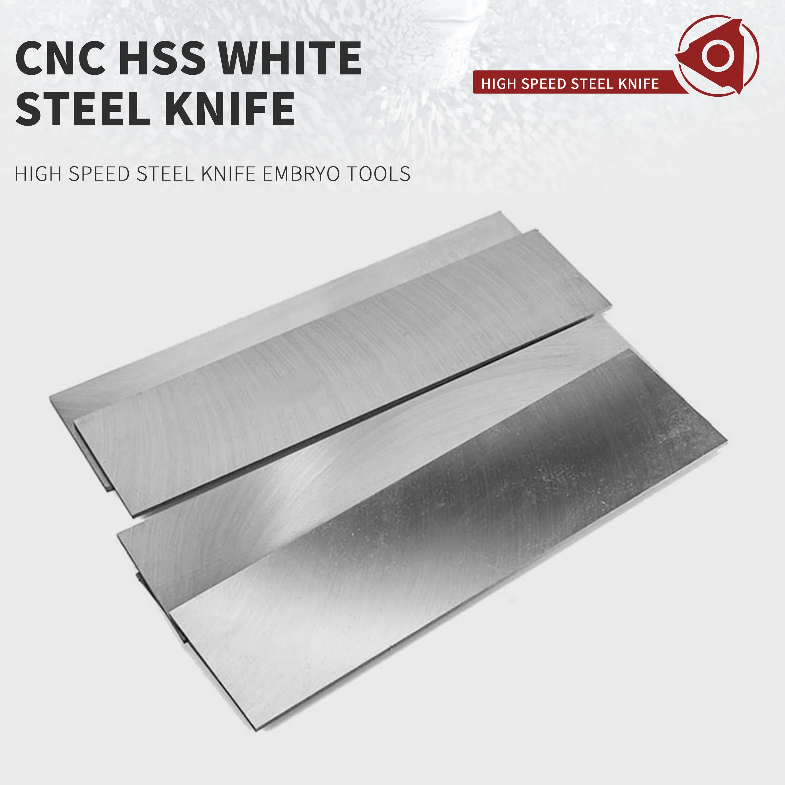 16x100x300mm CNC lathe Machining HSS White Steel Knife Manufacture Cut Blade Steel Tools Knives Embryo Woodworking Raw Material