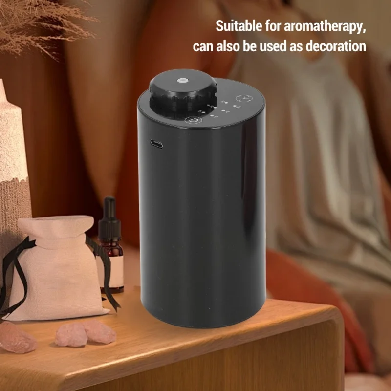 2000mAh Waterless Scent Diffuser Aromatherapy Automatic Quiet With Timer Scent Air Machine For Bedroom Living Room Office