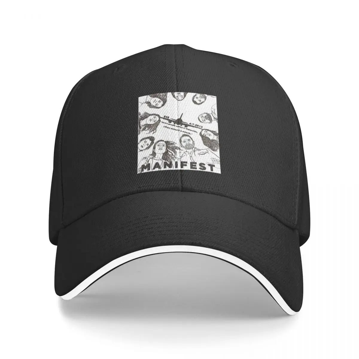 Manifest, Drawing 828 Baseball Cap black summer hat Golf Hat Hat Beach Hats For Women Men's