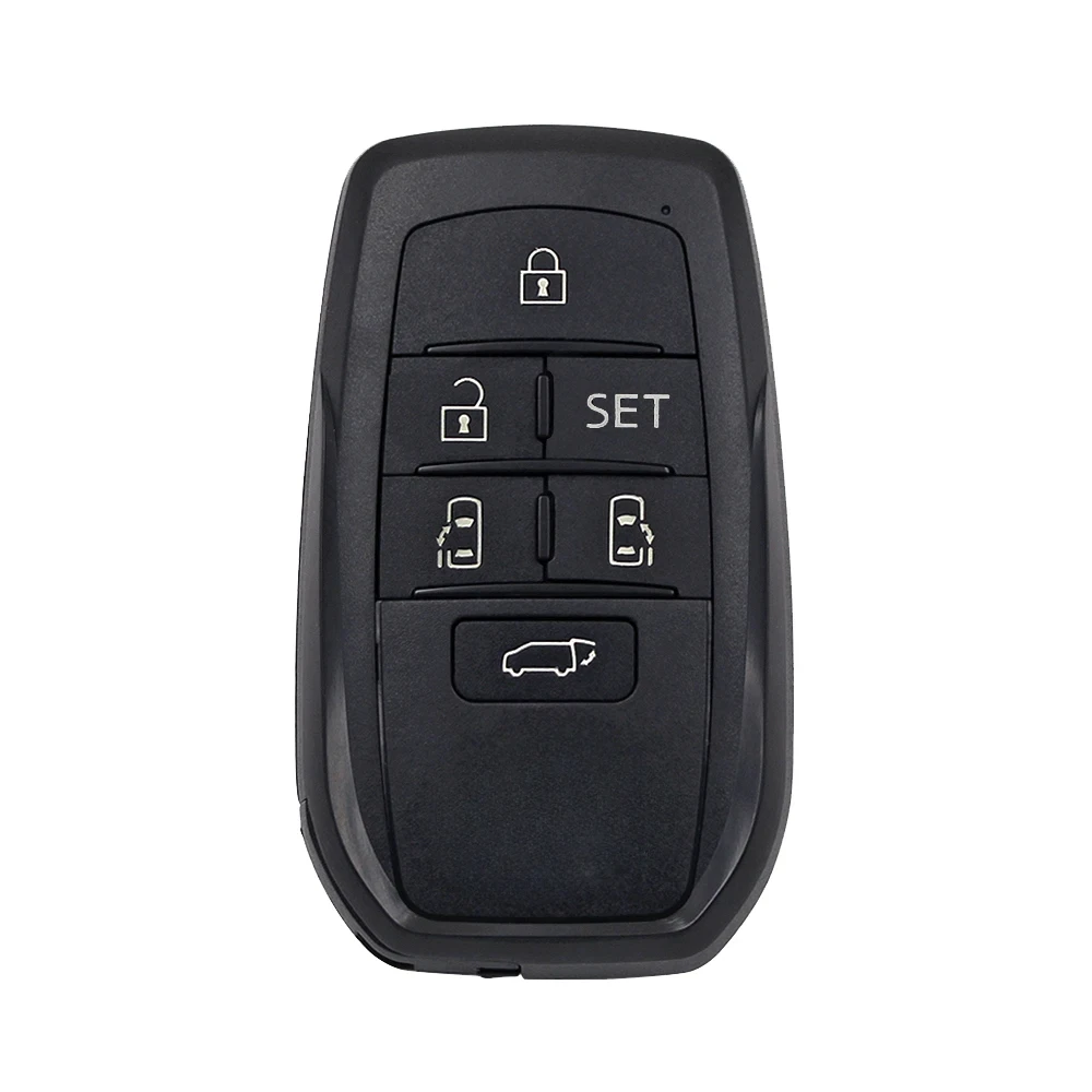 Ecusells 3/5/6 Buttons Remote Key Shell Case Cover Fob for TOYOTA Sienna Tundra Crown Venza Tacoma Highlander With Insert Key