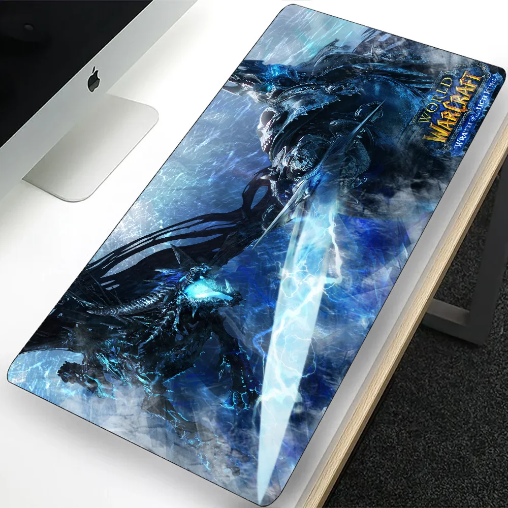 World of Warcraft Lich King Large Gaming Mouse Pad Computer Mousepad PC Gamer Laptop Mouse Mat XXL Office Keyboard Mat Desk Pad