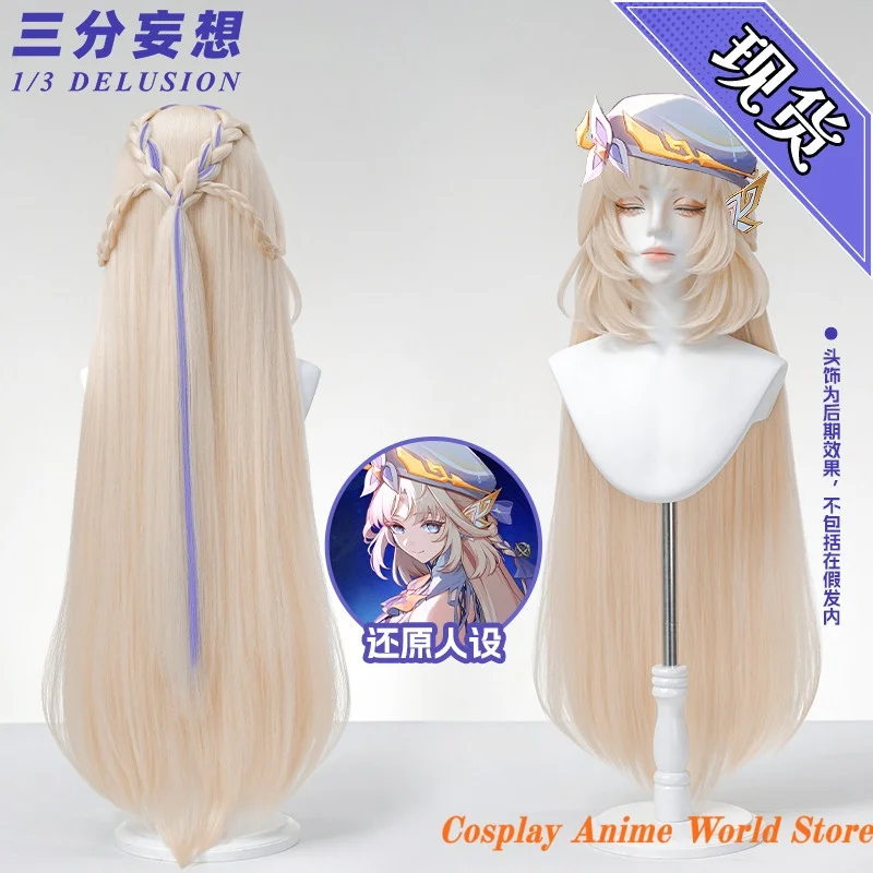 

В наличии: Парик для косплея Николь Рейн из Genshin Impact, аксессуар для головы, реквизит MIHOYO, для Хэллоуина, вечеринок, фестивалей, для женщин и девушек, для ролевых игр.