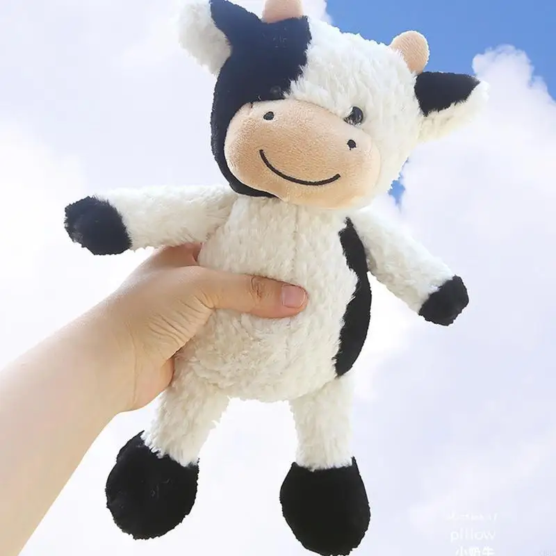 C63C بقرة محشو بالحيوان طفل أفخم لعبة محبوب لطيف زخارف هدية ناعمة