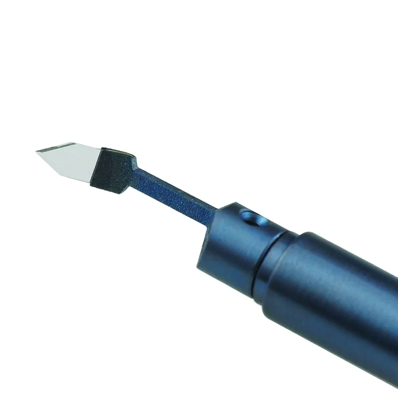 GreatLH Cheap 1pcs Ophthalmic Surgical Sapphire Elbow Double Lancet Keratome Knives Blade Head for Eye Surgery