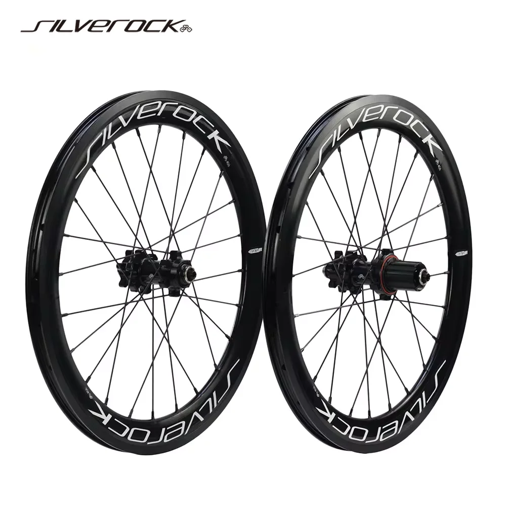 

SILVEROCK SR40 Alloy 20 Inch 406 451 Wheelset 1 1/8 Disc Brake 8-11 Speed for Dahon AIRA Fnhon Blast NEO Folding Minivelo Bike