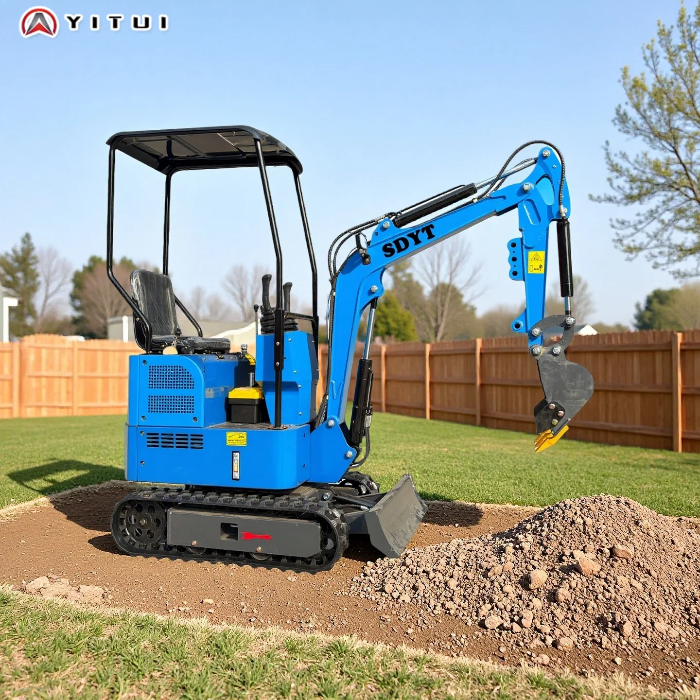 Ekskavator Mini Harga Rendah 1,8 Ton Ekskavator Mini Epa Euro 5 Hidraulik Penuh Kustom Tiongkok Asli Kualitas Tinggi