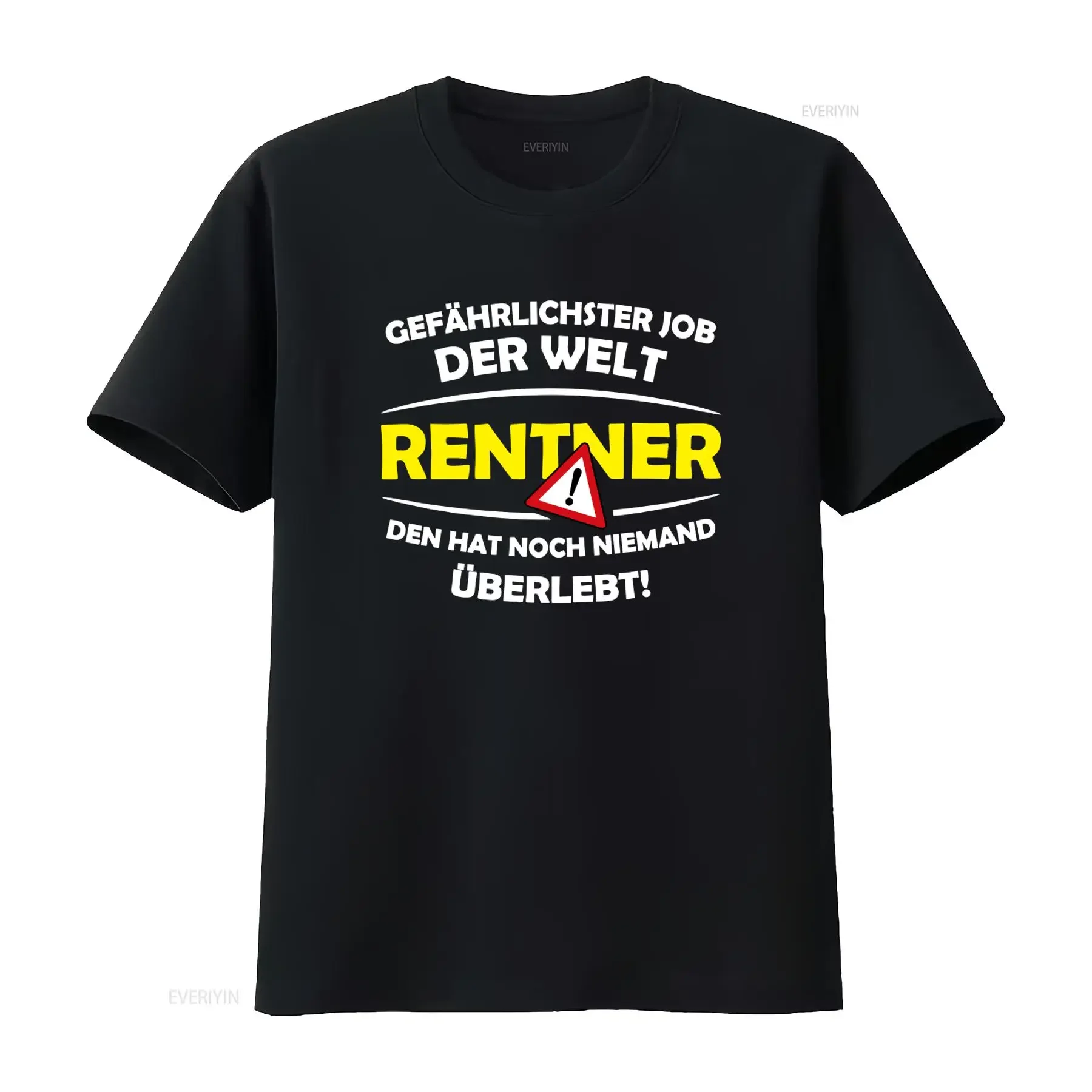 Rentner T Shirt Gef?hrlichster Job Der Welt Den Hat Noch Niemand überlebt Rente Lustig Geschenk Zum Ruhestand vintage Washed