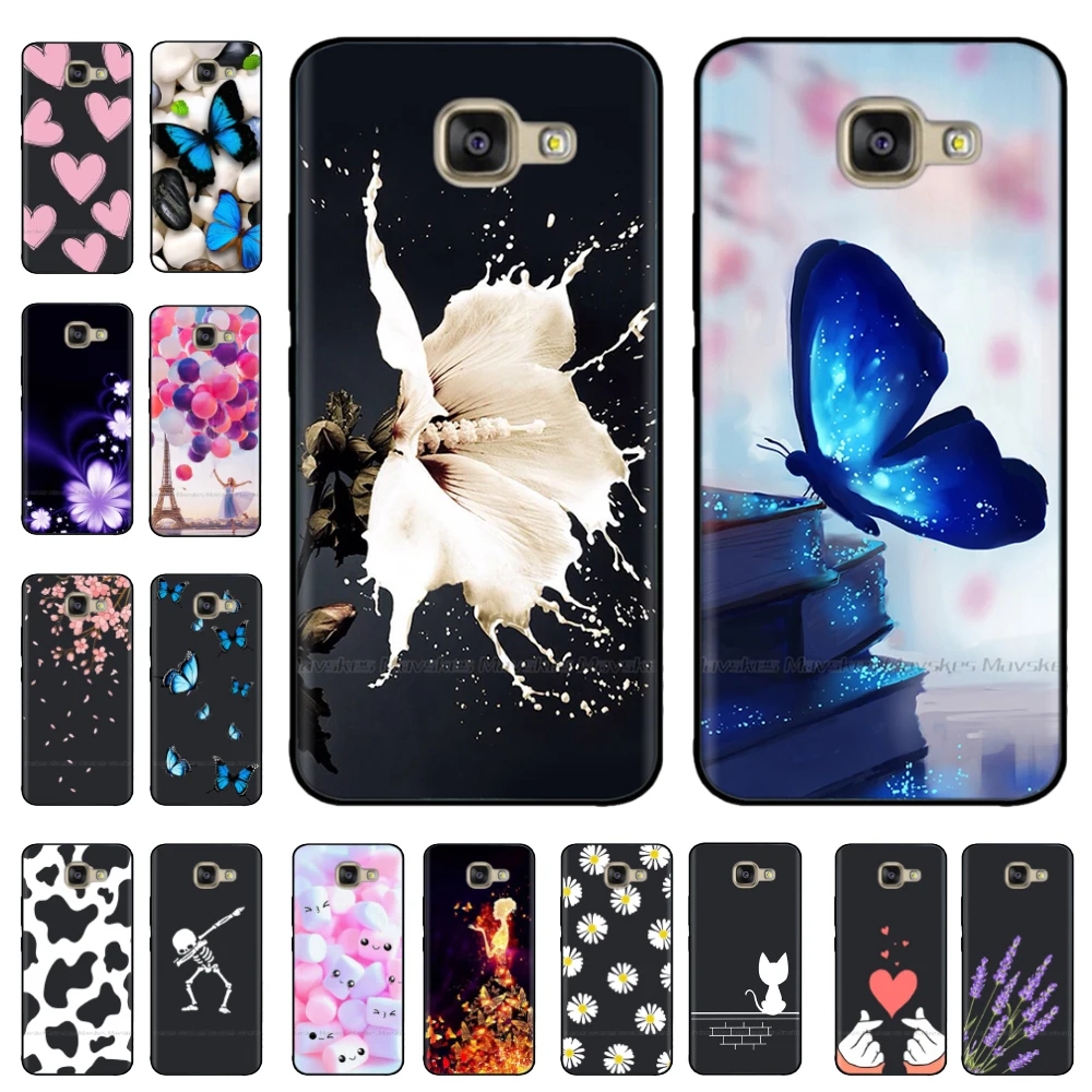 Phone Case For Samsung Galaxy A5 2016 Soft Silicone Back Cover Protective Shell For Capa Samsung A5 2016 A510 A5 2017 Case Cover