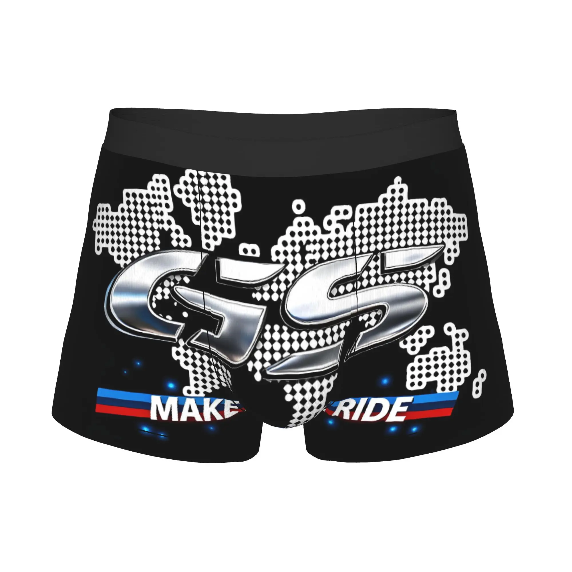 GS Motorcycle  Boxers Shorts Mens  Briefs Underwear Funny Underpants