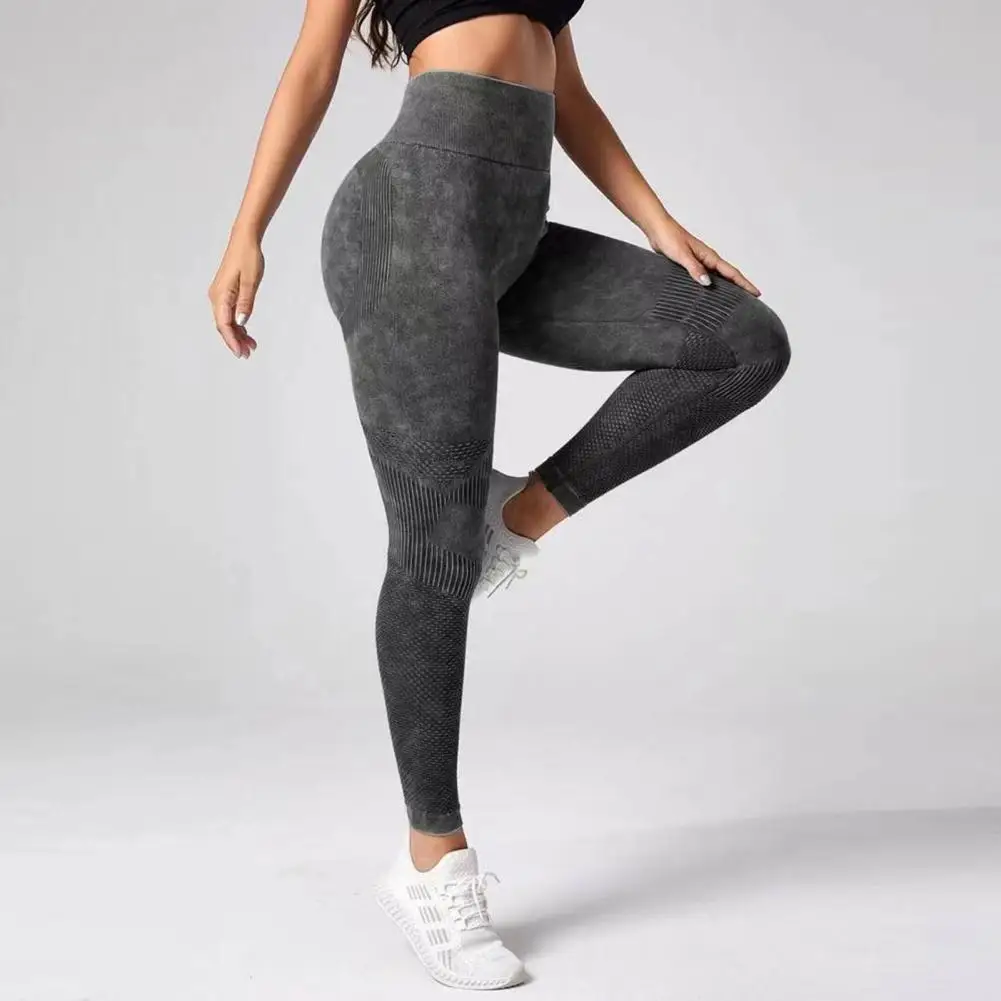 Legging de fitness taille haute sans couture pour femme, pantalon de yoga, respirant, sportif, entraînement, course à pied, optique, 2024