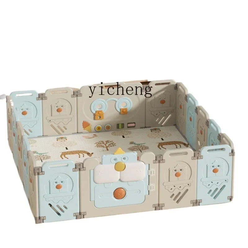 

Tqh детский игровой забор, складная защитная решетка, детский забор, домашний забор