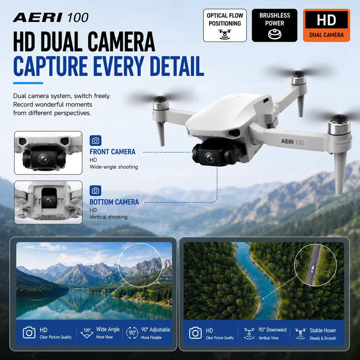 (YENİ) Aeri 100 Oyuncak Uzakta - Drone Camera Hd incelemesi ve fiyatı