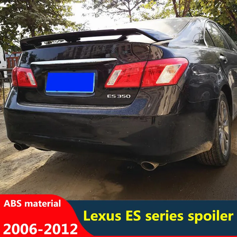 For Two-Tier Accessories Spoiler Lexus ES Series ES240 ES250 ES300 ES350 ABS Car Trunk Rear Wings Tail 2006-2012 Year