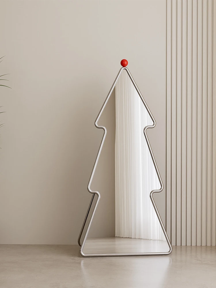 Stainless steel creative mirror Christmas tree