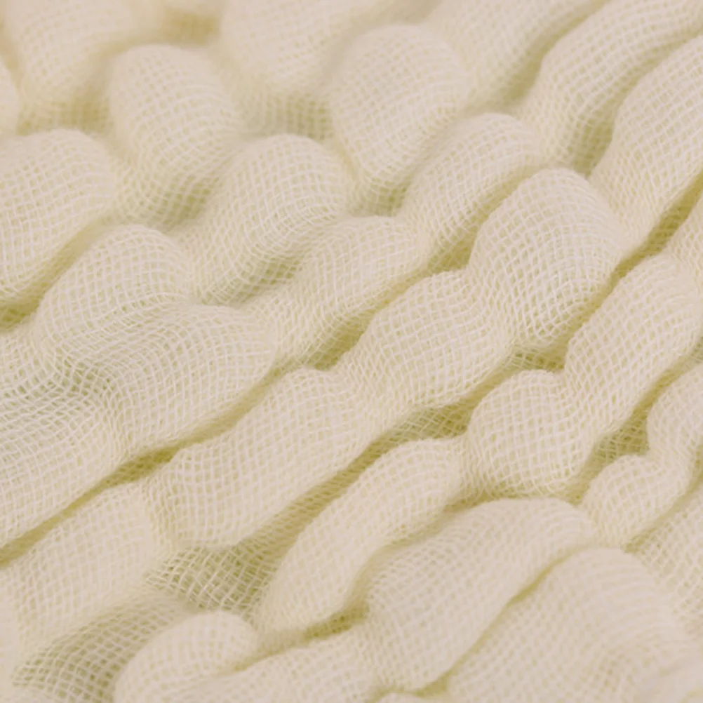 

5 шт. впитывающие хлопчатобумажные марлевые детские полотенца для рук, мягкие мочалки для ванны, душа, однотонные цвета, зеленый, желтый, белый, розовый, синий