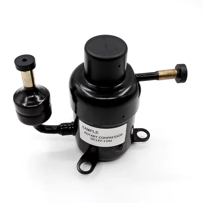 TENGFEI R134a BLDC Rotary Micro Compressor for Electronic Cooling CPU Cooler 12V 24V 48V DC Brushless Refrigeration