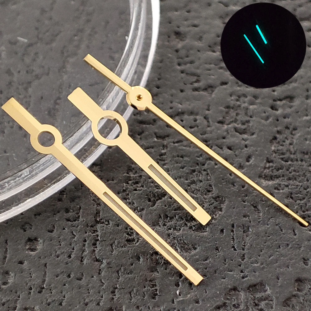Miyota 8285 wijzers horlogewijzers groen lichtgevend zilver goud Rose wijzers voor Miyota 8285 uurwerk horlogeonderdelen horlogeaccessoires