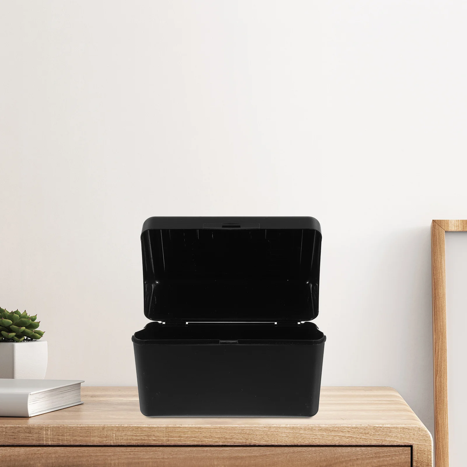 1Set Plastic Index Card Holder Case Desktop Notecard Organizer Box Recipe Card Storage Flashcards Note Box Notecard Holders