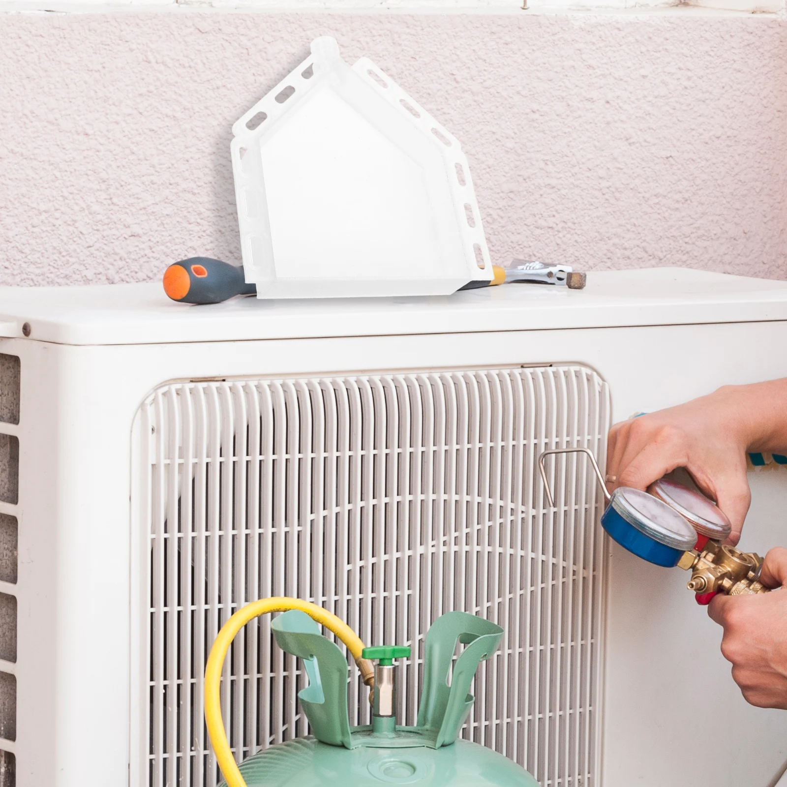 

Plastic Air Conditioner Drip Catcher with Screw Mounting Universal Condensate Drain Pan for Split System Cooling Accessories