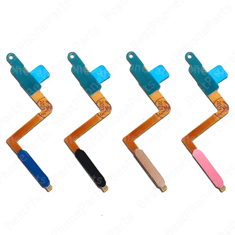 For Samsung Galaxy A14 4G 5G A145 A146 Fingerprint Sensor Touch Menu New Finger Print Scanner Return Key Flex Cable