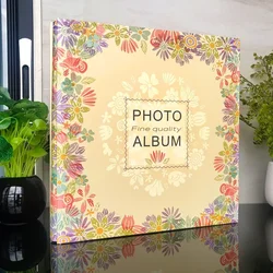 Vintage style photo album, family 6-inch 4R foldable album, growth commemorative album, 500 baby and child photo albums