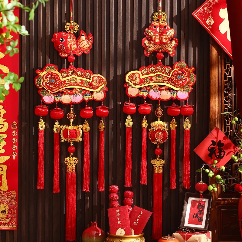 

2026 New Year of the Horse Pendant New Year Living Room Shopping Mall Store New Year Decoration New Year Goods Hanging Decor