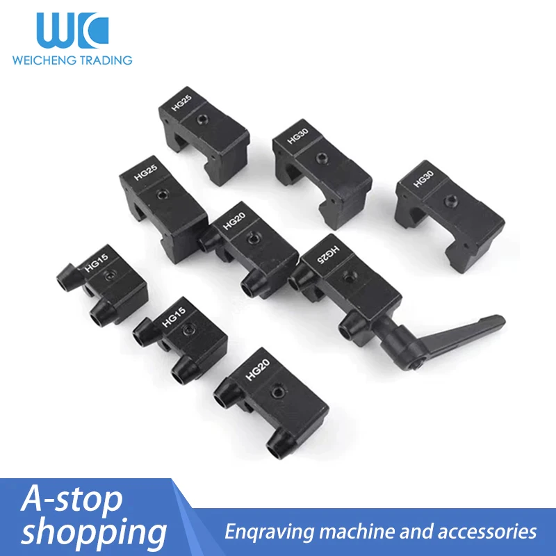 Linear Guide EGR/HGR15/20/25 MGN9 Limit Ring Linear Rail Positioning Ring Slider Limit Fixed Block Linear Rail Travel Fixed Ring