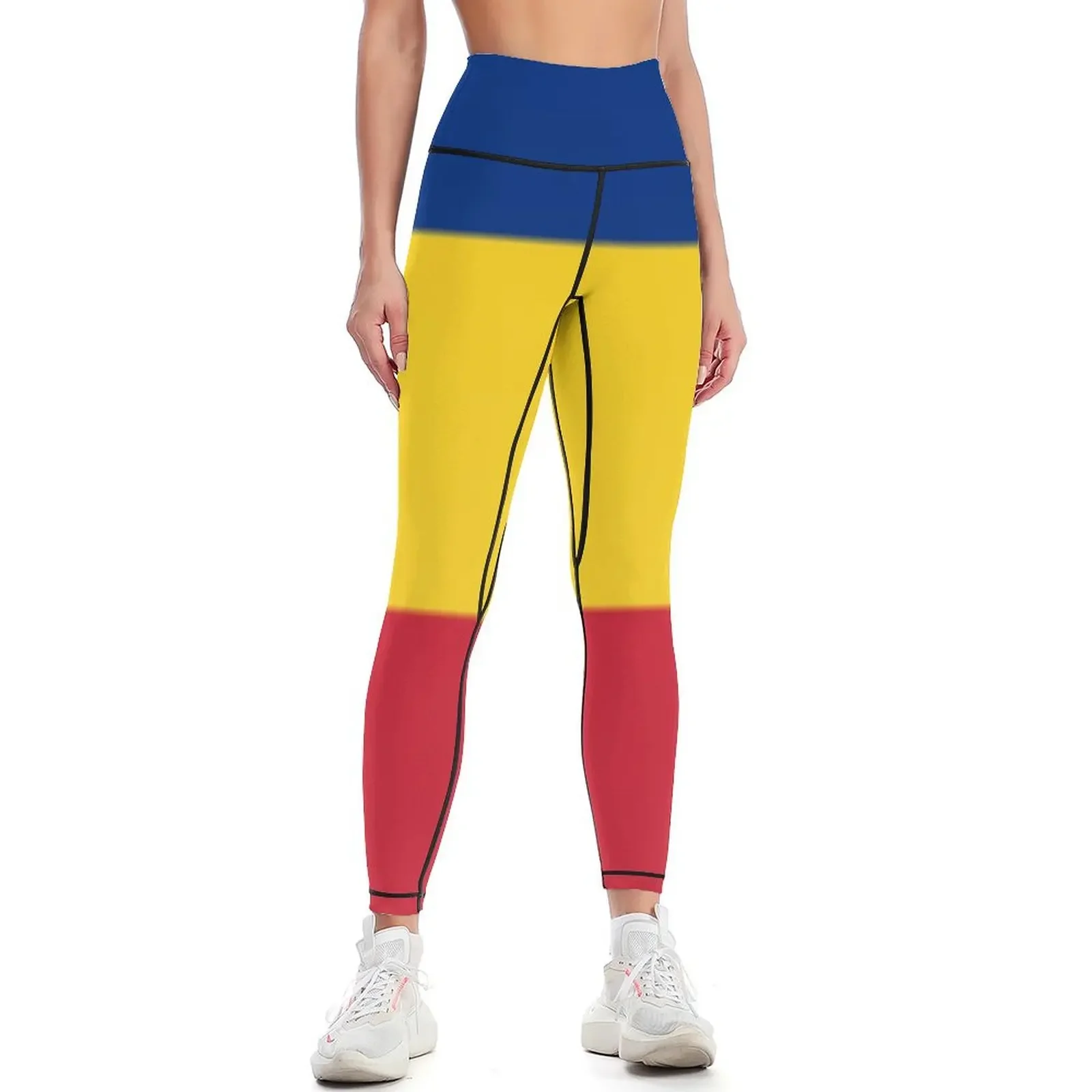 

the flag of romania Leggings Fitness's gym clothes Women's sportswear Sweatpants workout clothes for Womens Leggings