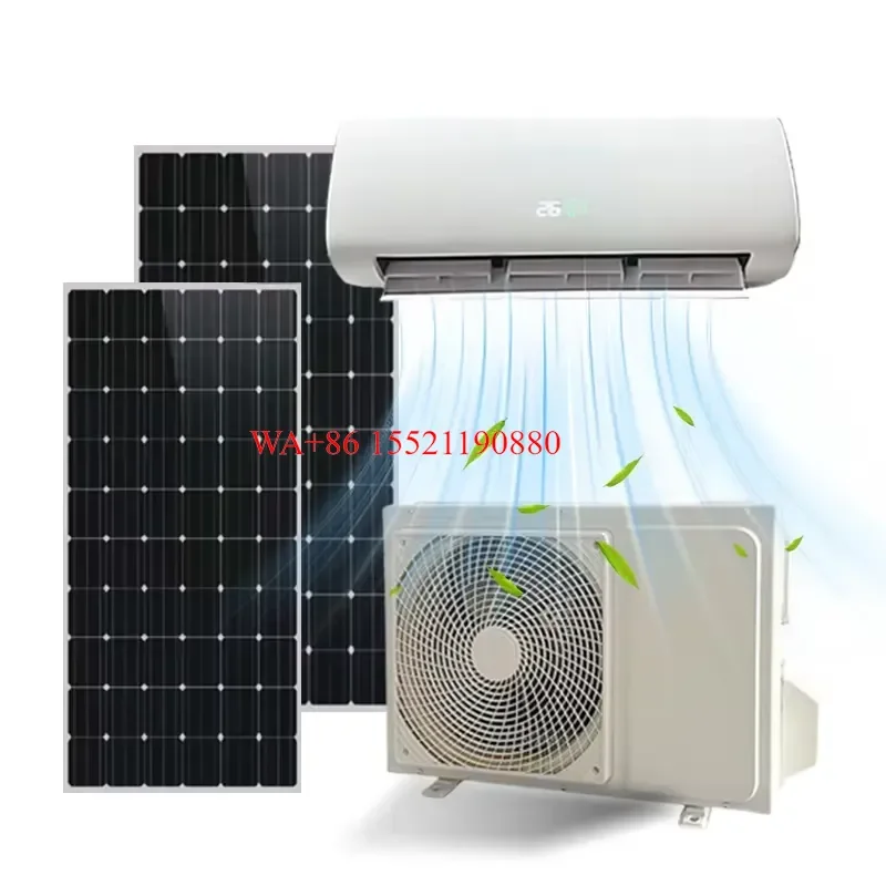 WMWMNU High Efficiency Hybrid Solar Air Conditioner Smart WIFI Inverter Cooling Heating CE ISO9001 Certified for Home