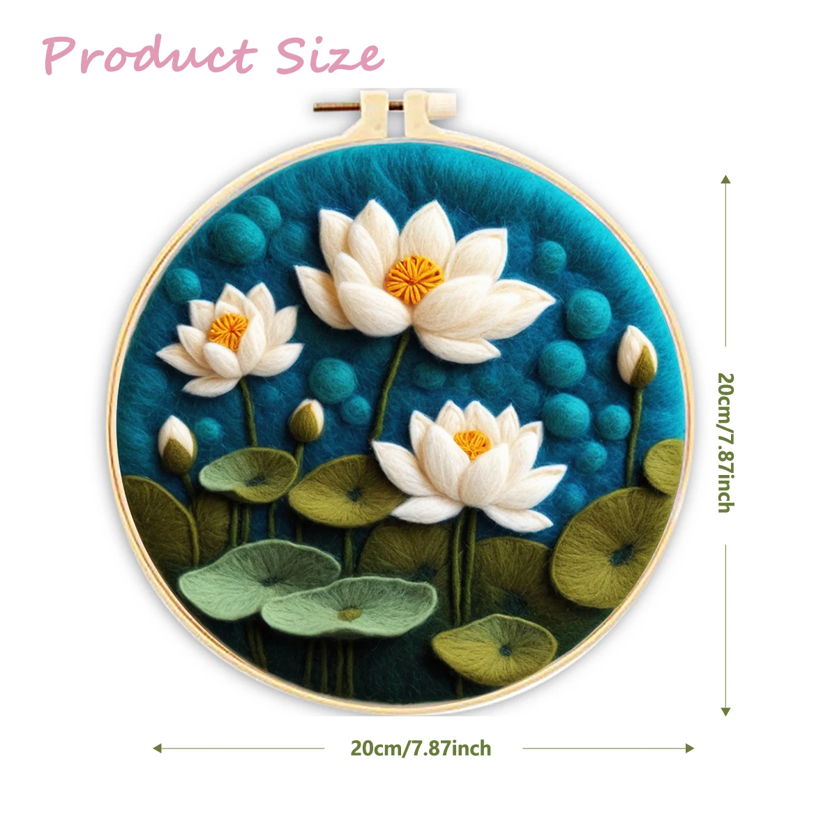 CHENISTORY Wool Felting Painti - đánh giá và giá Embroidery Kit Set