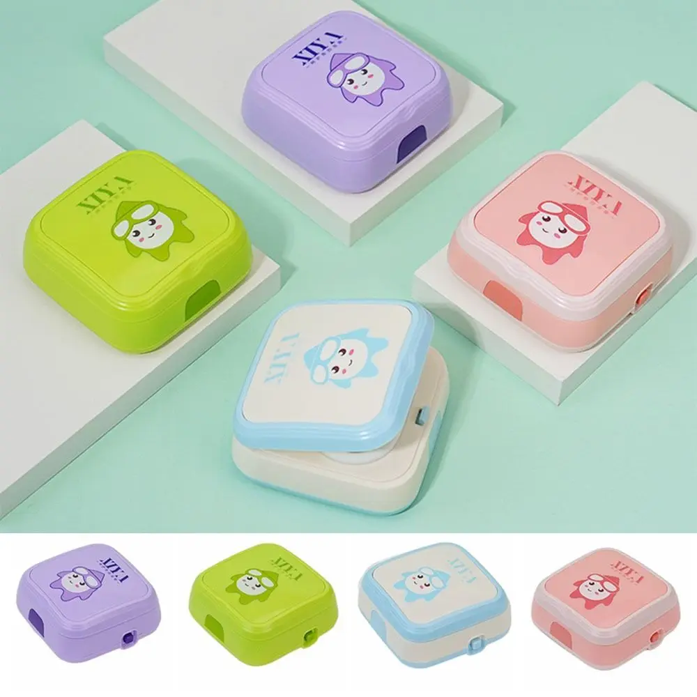 Creative Contact Lens Cleaner Case Automatic Cartoon Electric Contact Lens Washer Unique Compact Stretch Manual Cleaner Tools