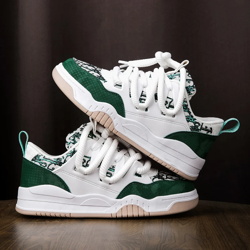 أحذية كاجوال بحبل قذر متخصصة للطلاب أحذية رياضية متعددة الاستخدامات للزوجين نعل سميك للرجال والنساء