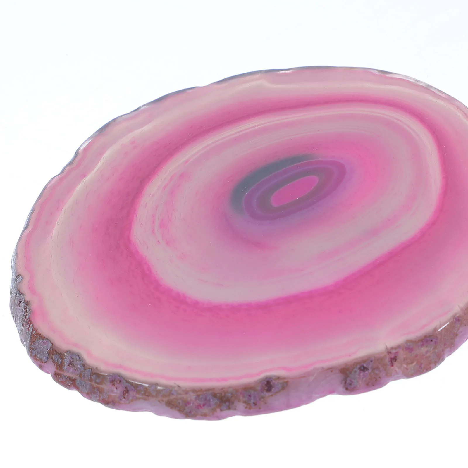 

Elegant Agate Coaster Round Stone Mat High Temperature Resistant Strong Absorbent Strength Ideal for All Occasions