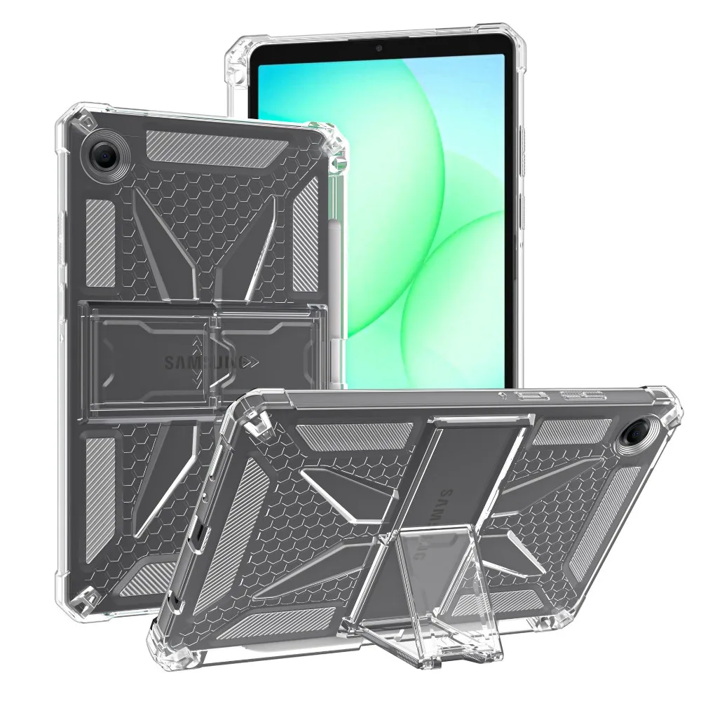 

Funda For Samsung Galaxy Tab A11 8.7"/A11 Plus 11inch 2025 Case SM-X130 X230 X233 Stand Airbag Clear Soft TPU Cover Tablet Cases