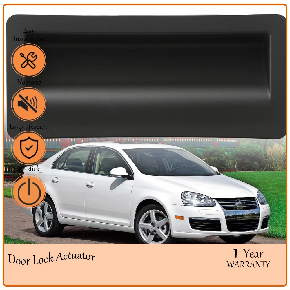 

Rear Trunk Lid Lock Actuator Release Switch Compatible With VW Golf Jetta Audi A4 A5 A6 Q5 Q3, 2008 oem 5J0827566E,5J0827566C