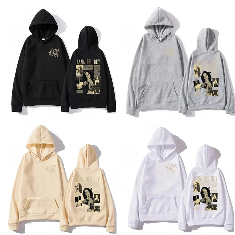 

2024 Solid Color Printed Coat Men's Fashion Casual Long-Sleeved Hoodie Hip Hop Sweatshirt Street Hip Hop Hooded Sweatshirt