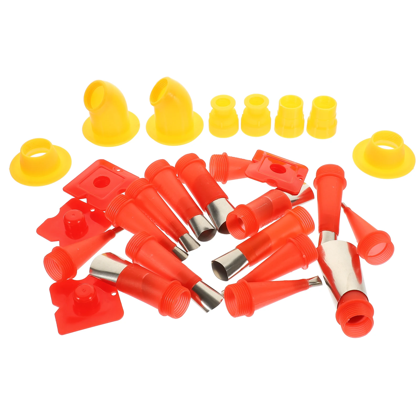 

1 Set Caulking Nozzle Applicator Finishing Tool Kit For Silicone Sealant Reusable Tips Caulk Extension High Strength Power Tools