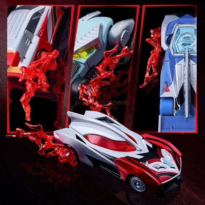 Blokees Wheels Ultraman Block Car C02 Blind Box Fate Intersection Car Model Orb Jugglus Juggler Geed Toy Collectible Decor Gift view 5