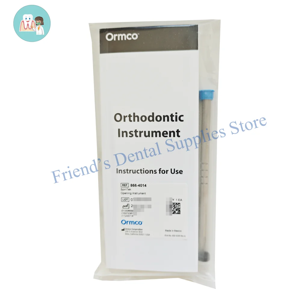 

Оригинальный инструмент для открытия скольжения ORMCO SpinTek 866-4014, стоматологический ортодонтический кронштейн, самоделирующиеся брекеты, открывалка