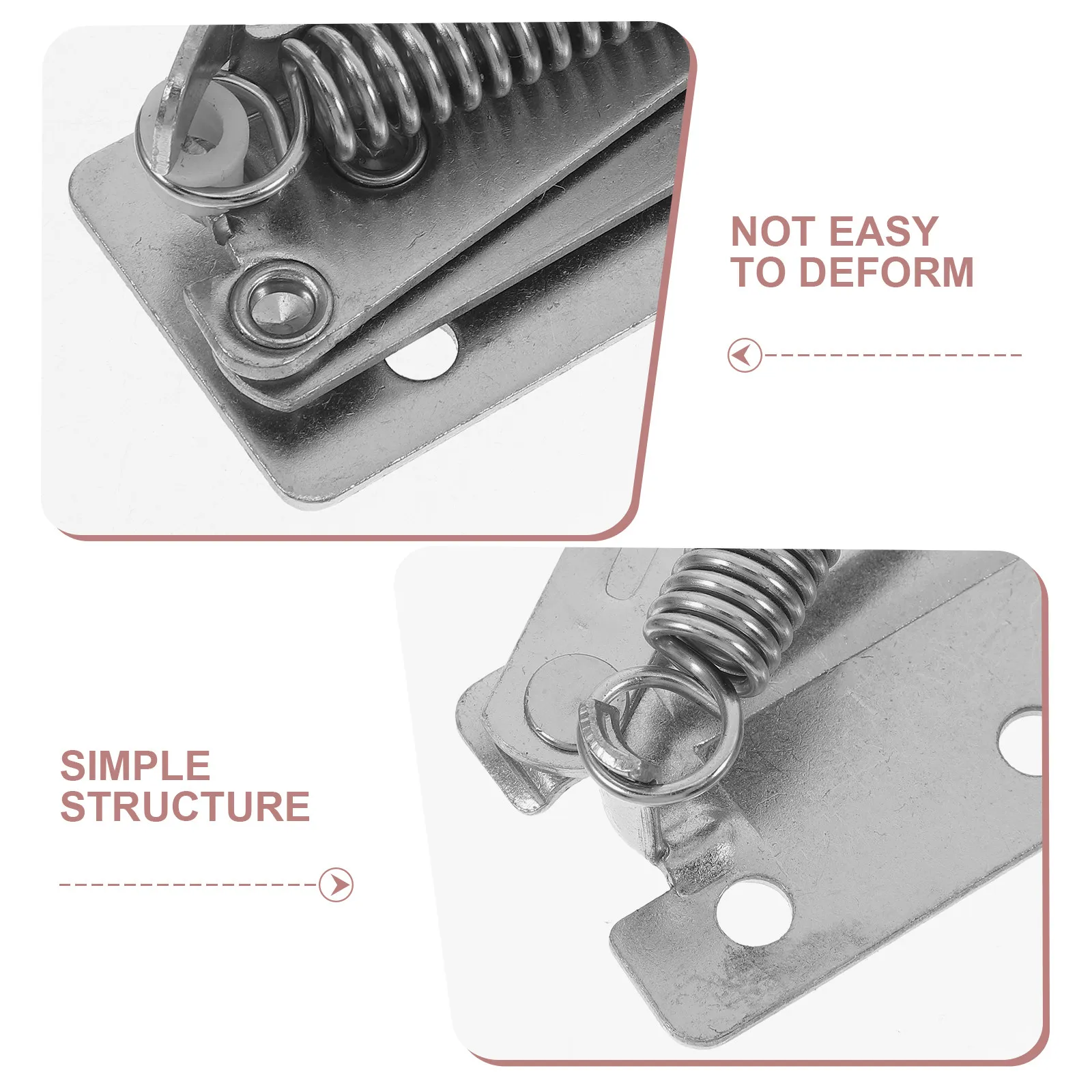 1Pair 90 Degree Foldable Scissor Spring Hinge Heavy Duty Support Hinge for Cabinet Door Wardrobe Sofa Bed Furniture Lifter